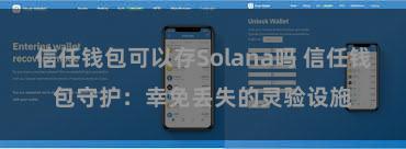 信任钱包可以存Solana吗 信任钱包守护：幸免丢失的灵验设施