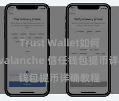 Trust Wallet如何使用Avalanche 信任钱包提币详确教程